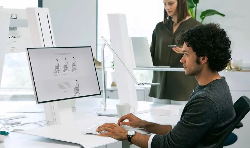 Typing posture